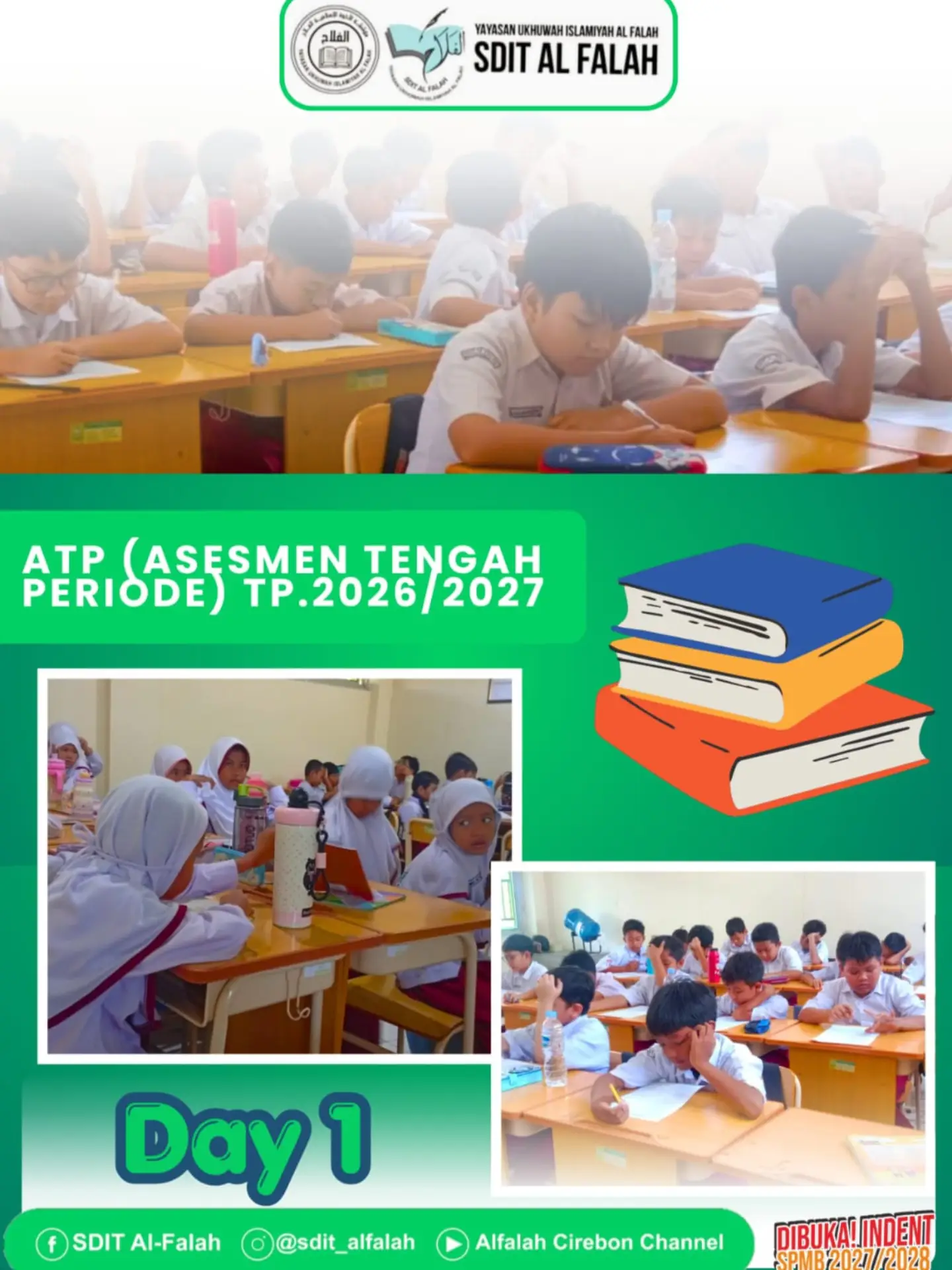 Hari Pertama Asesmen Tengah Semester