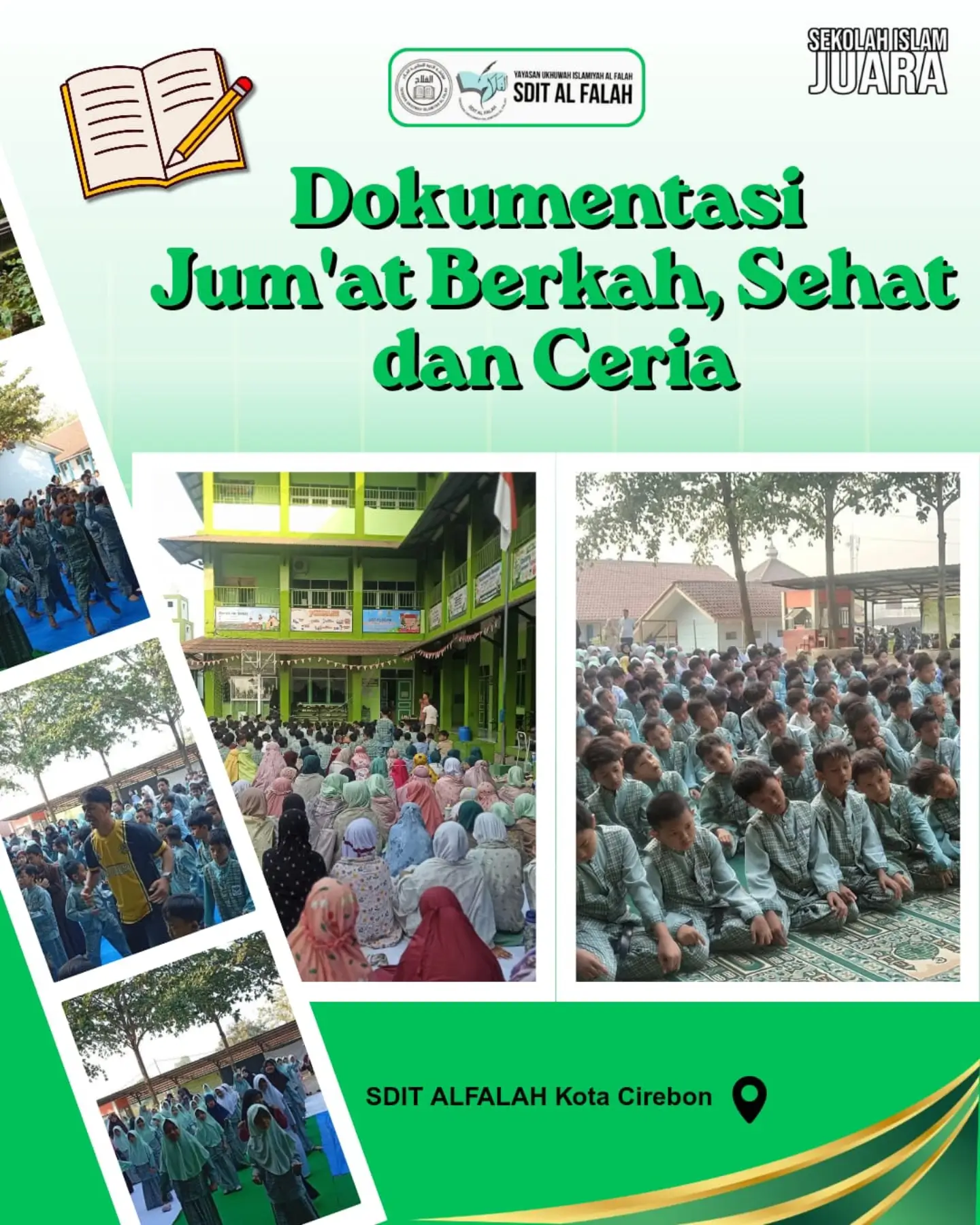 Jumat Berkah, Sehat dan Ceria