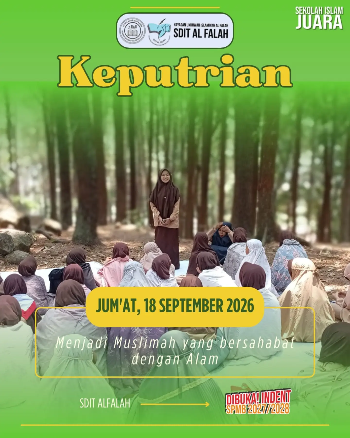 Keputrian: Menjadi Muslimah yang Bersahabat dengan Alam