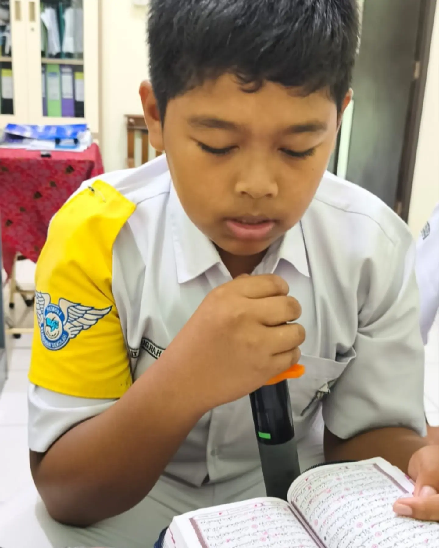 Pembiasaan Tadarus Pagi di SDIT Al-Falah
