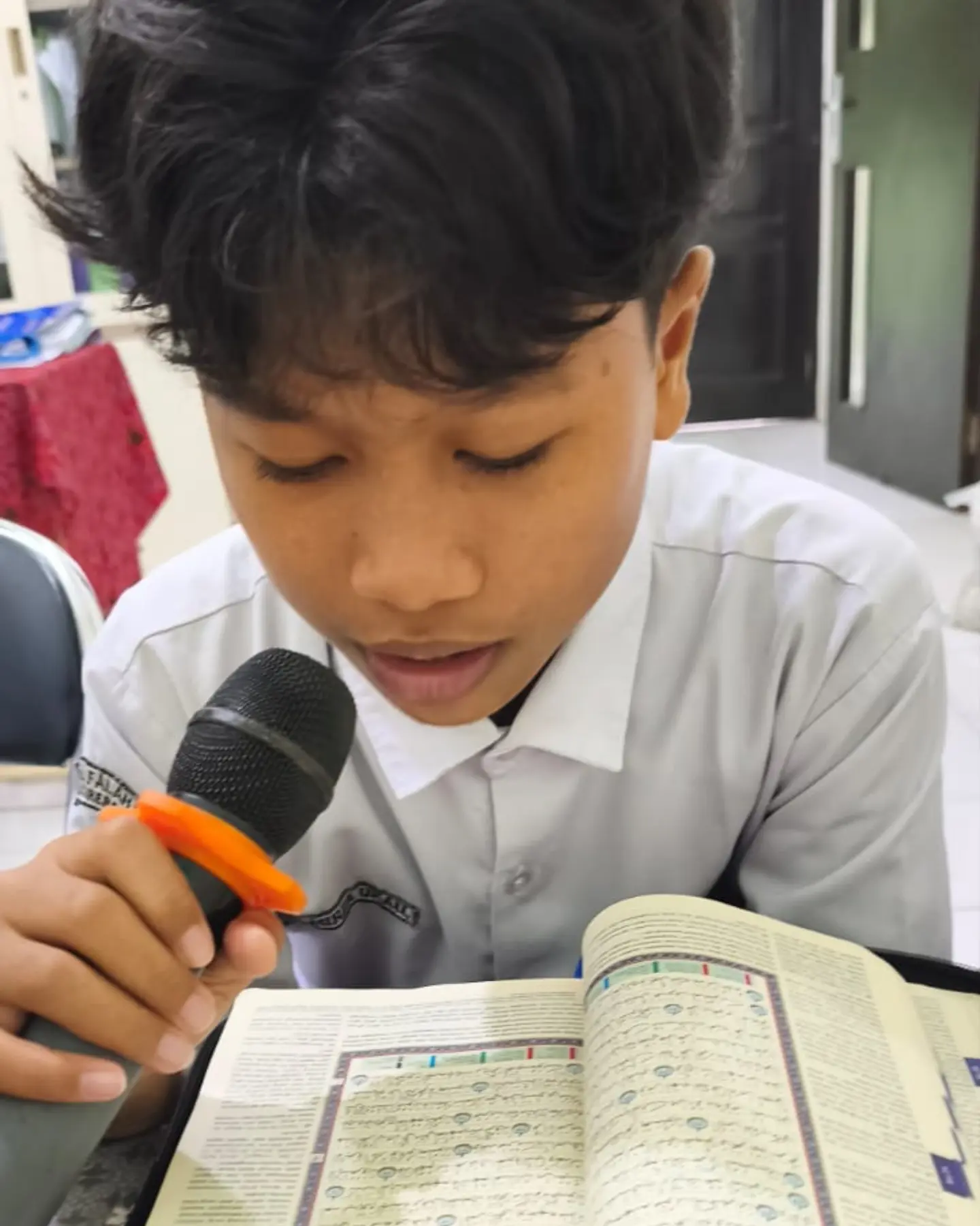 Pembiasaan Tadarus Pagi di SDIT Al-Falah